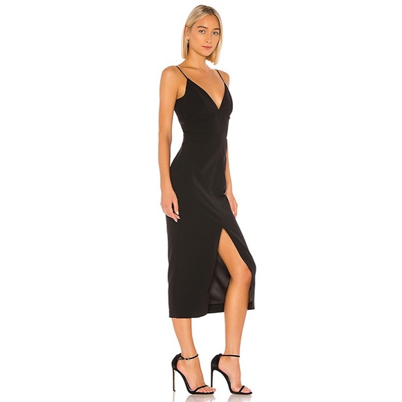 bardot diana midi dress